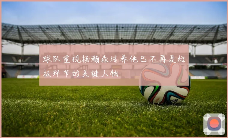 球队重视杨瀚森培养他已不再是短板环节的关键人物